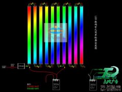 怎么安裝外控LED護(hù)攔管、數(shù)碼管