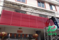 姜堰潤澤石材門頭廣告安裝