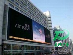 LED顯示屏在華爾街打廣告已不是新鮮事