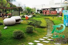 美化環境裝飾公司園區的園林綠化