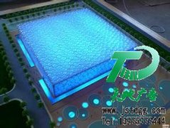 用沙盤模型展示公司面貌
