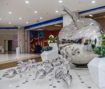 原材料制做雕塑作品,打造不銹鋼雕塑！